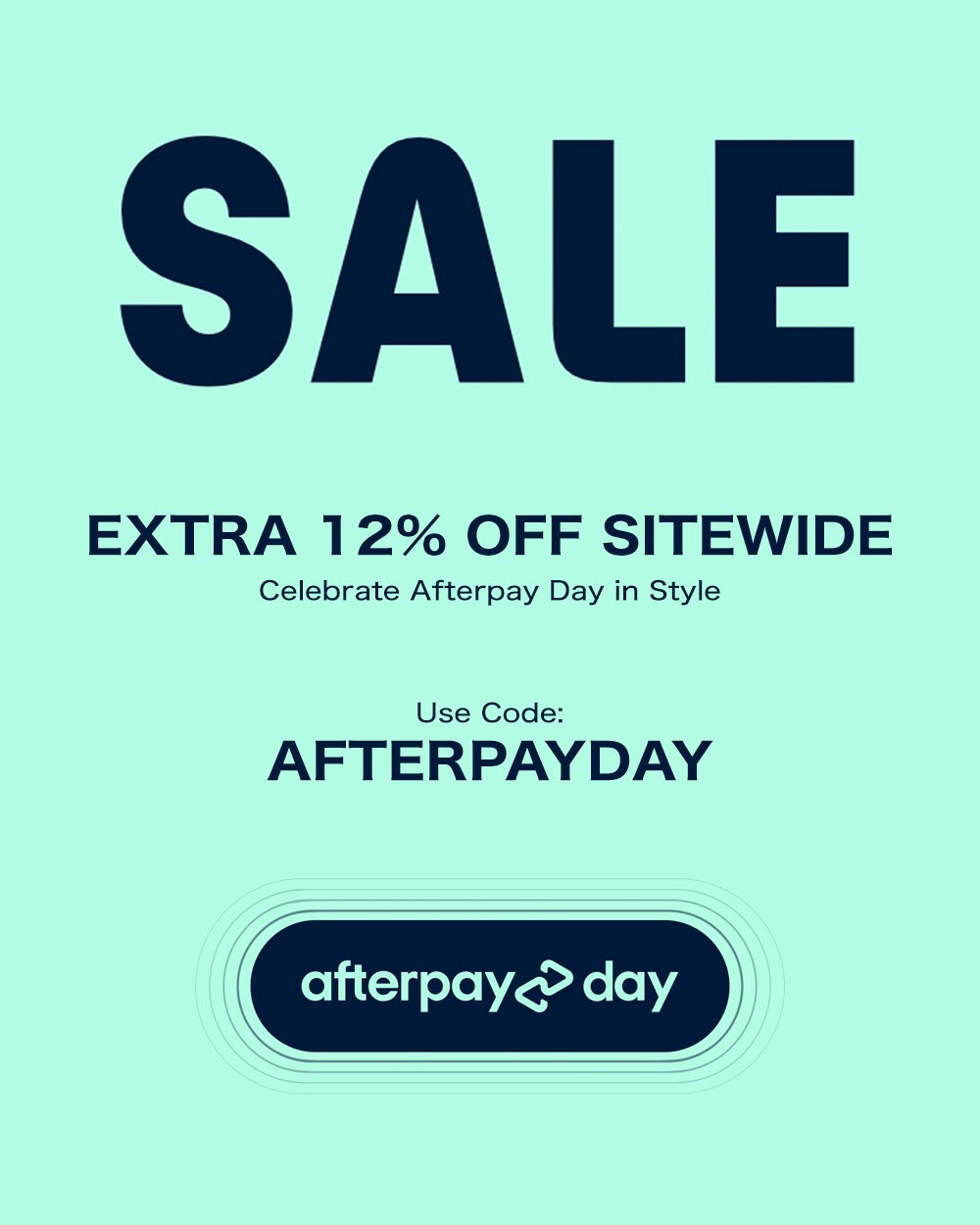 uggs afterpay day sale banner